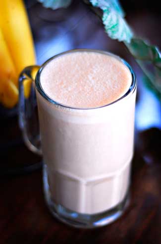 Probiotic Protein Banana Smoothie 