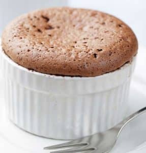 Quick chocolate sponge cake
