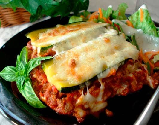 Low-Sugar - Light lasagna