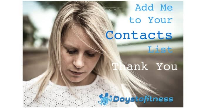 Add Me to Your Contacts list - Thank You