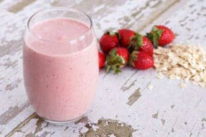 Strawberry Oatmeal Breakfast