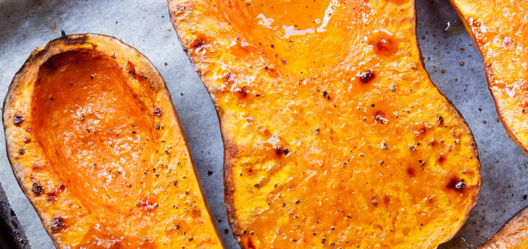 Roasted Butternut Squash - 3 Ingredients