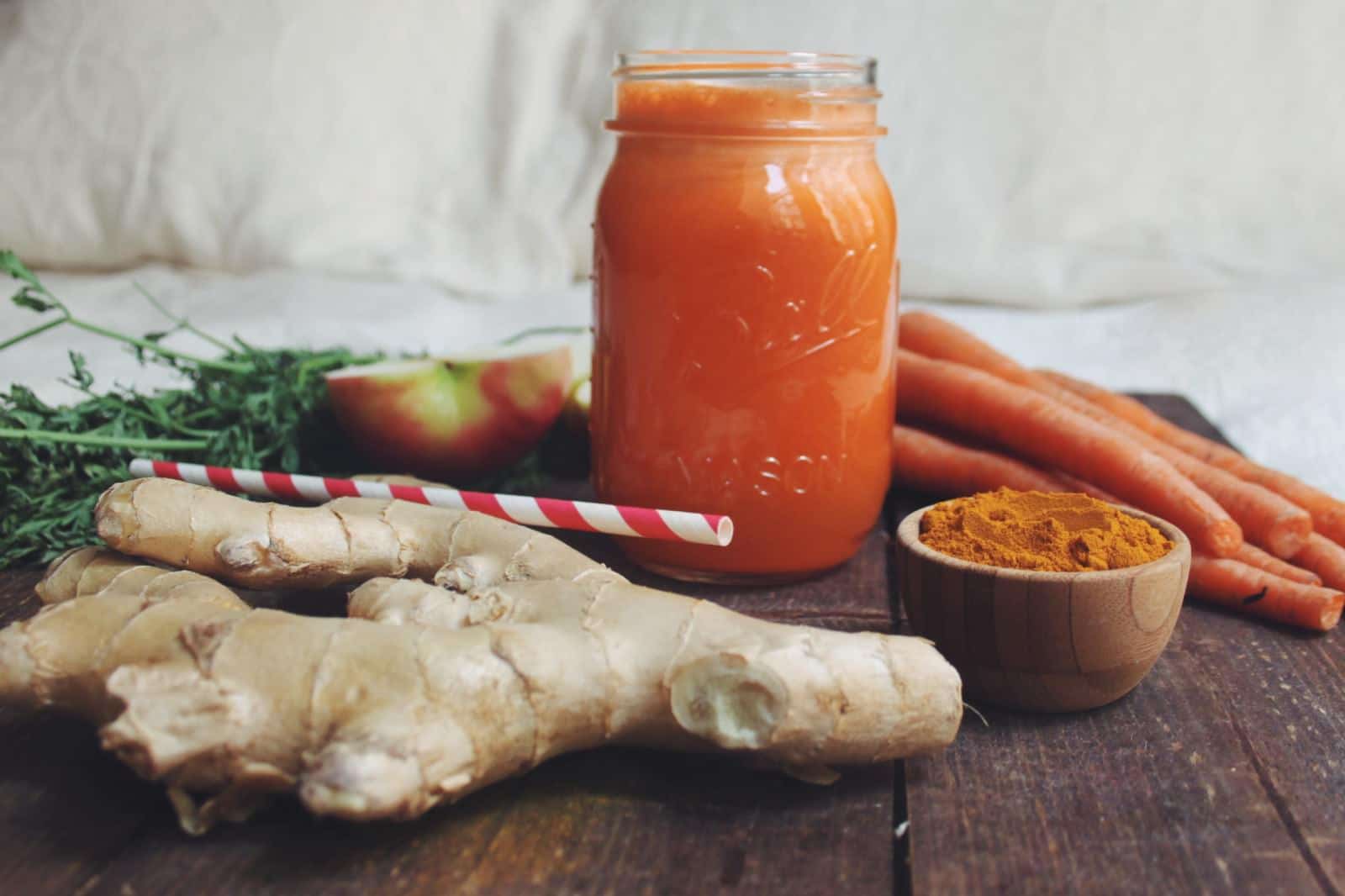 Carrot, Ginger, and Turmeric Juice
