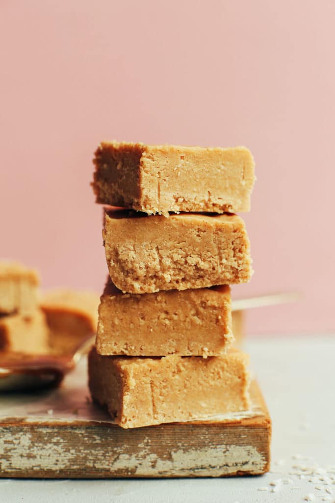 Low Sugar Dessert - Healthy Peanut Butter Fudge pin